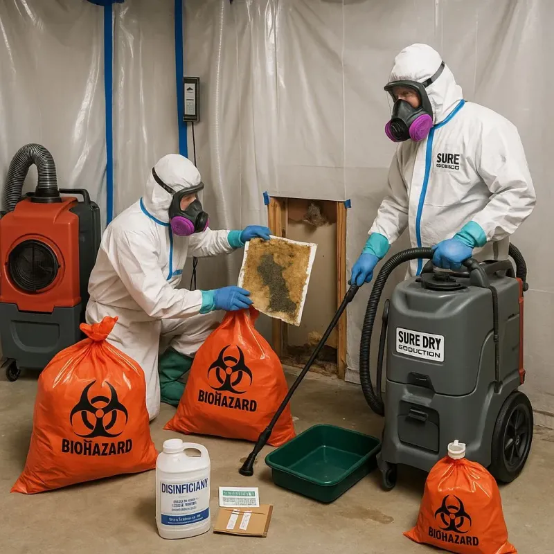 Contaminated Water Handling Protocols process in Irving, TX